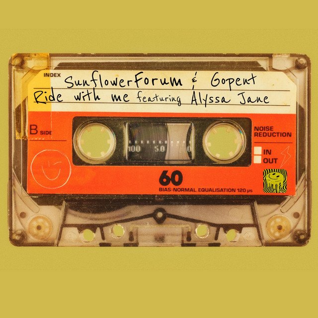 Sunflower Forum, gopent music, Alyssa Jane “Ride with Me” cover art