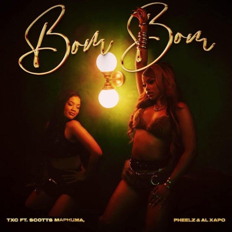 TxC, Pheelz, & Scotts Maphuma – “Bom Bom (Shoni Kompo)” Single cover art