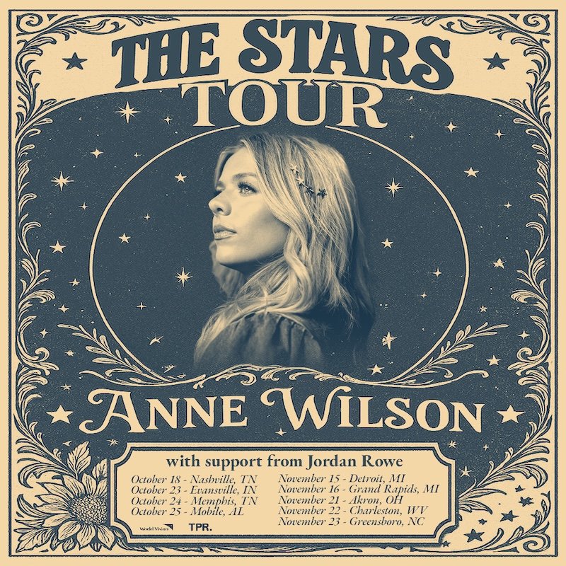 Anne Wilson The STARS Tour Admat