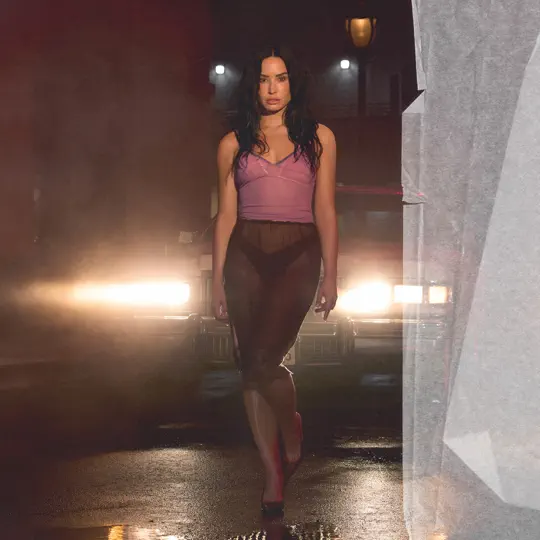 Demi Lovato “Here All Night” cover art