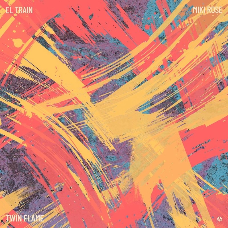 El. Train x Miki Rose Twin Flame cover art