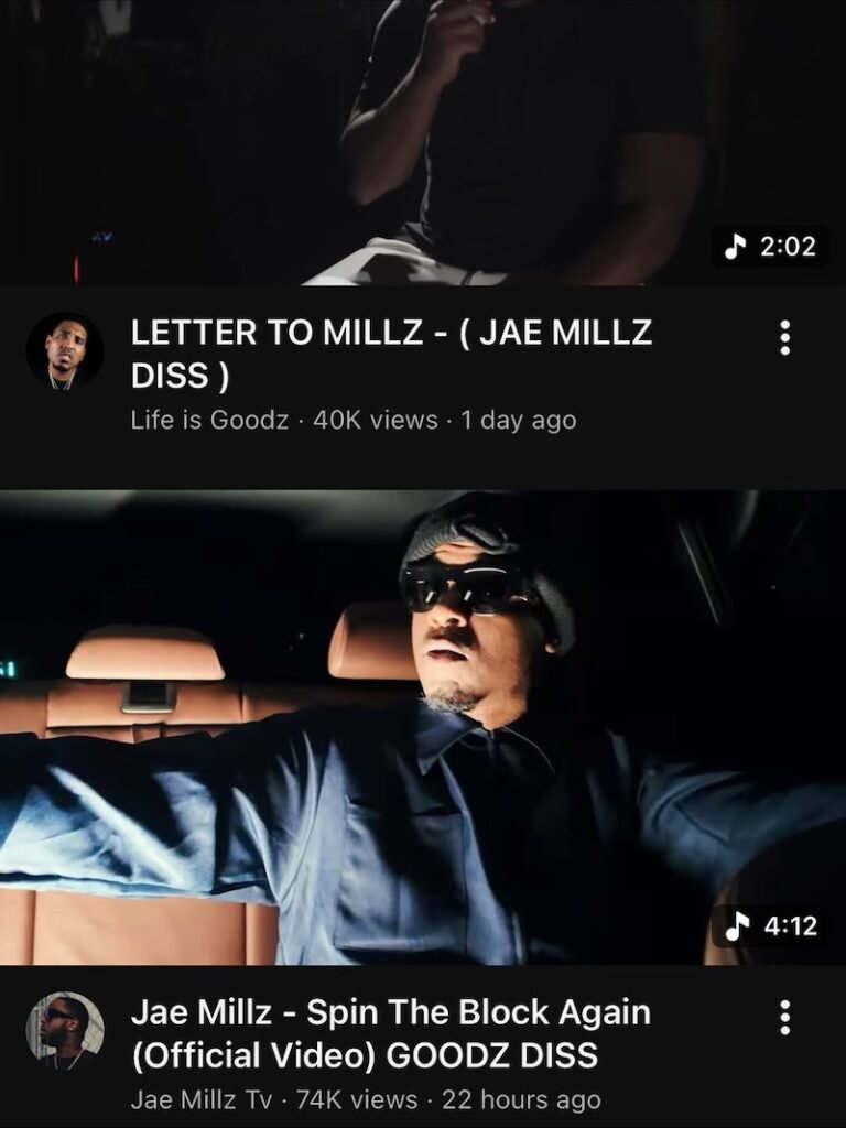 Jae Millz – Spin The Block Again Goodz diss photo