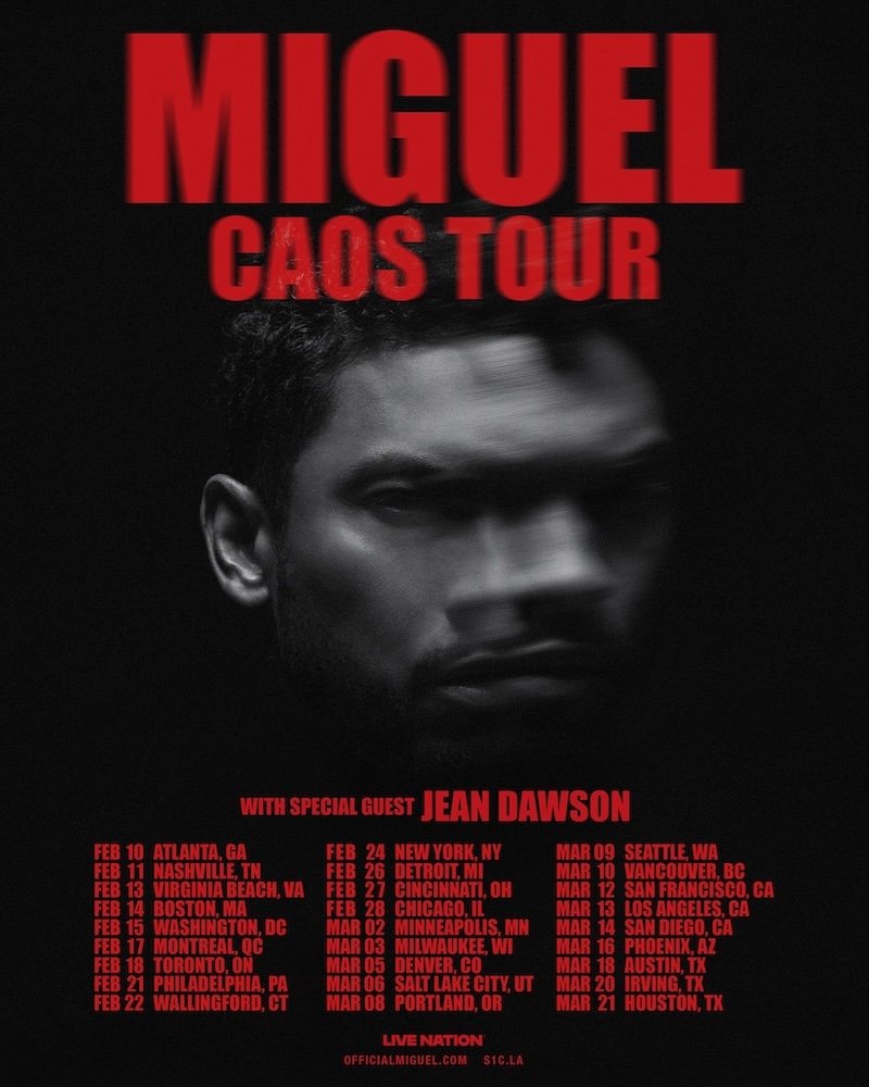 Jean Dawson Miguel Tour banner