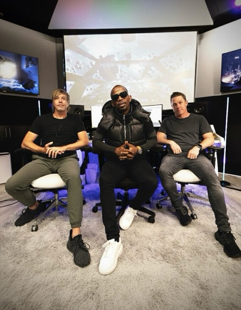 GoldFish and Zakes Bantwini press photo