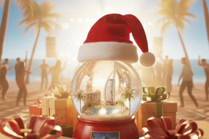 Raisa Knusel - It's Christmas in Dubai - cover art