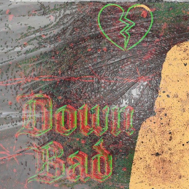 Velvet Kove Down Bad cover art Velvet Kove Down Bad cover art