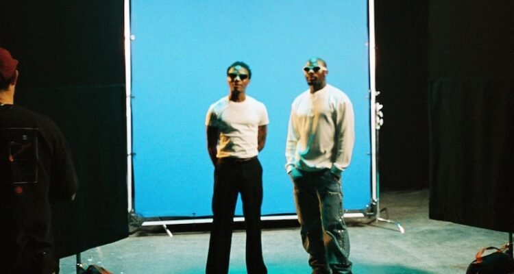 Asake and Wizkid BTS 1 press photo